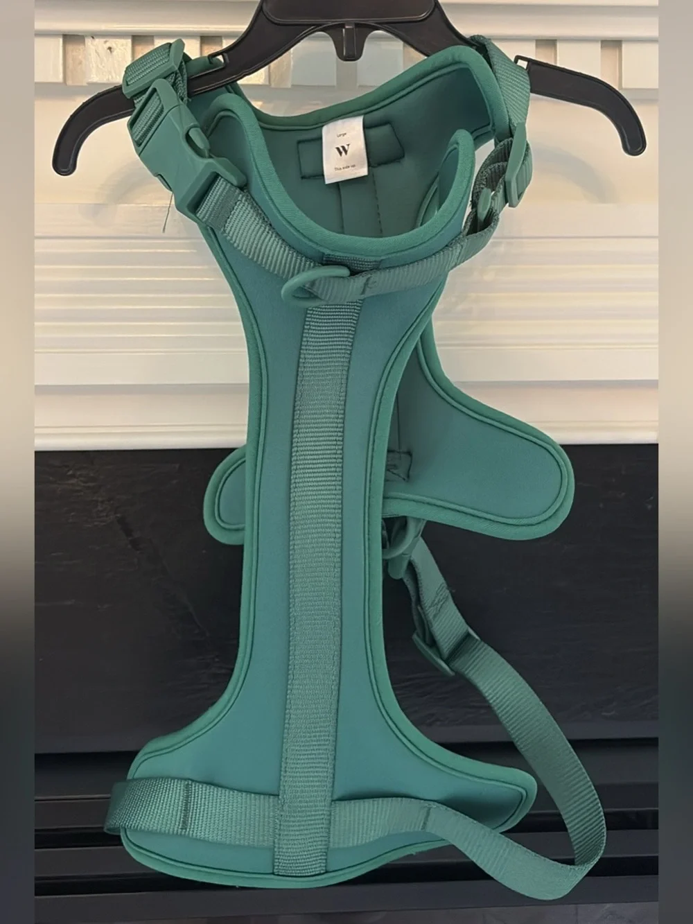 Wilderdog Green Padded Dog Harness with Handle and D-Ring NWOT